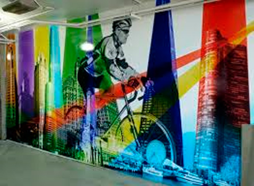 Large format graphics